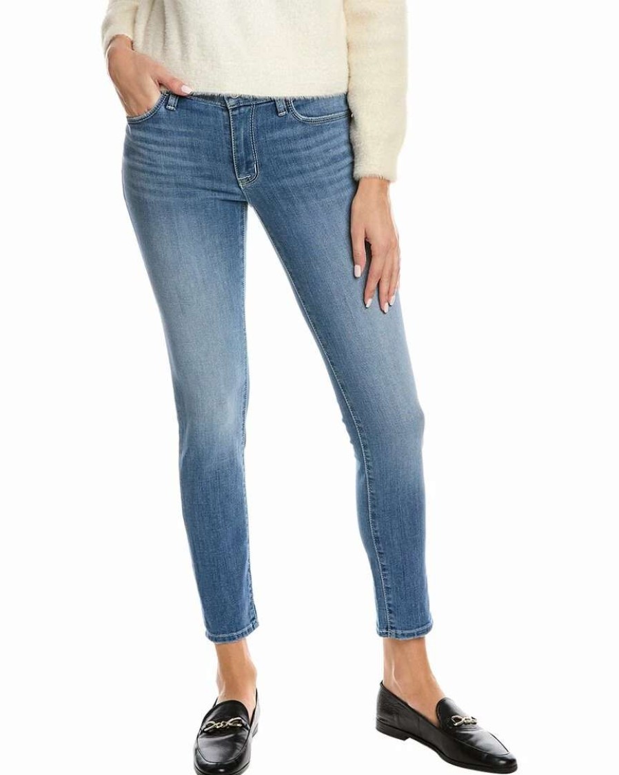 Jeans * | Hudson Jeans Krista Clover Low-Rise Super Skinny Ankle Jean Women