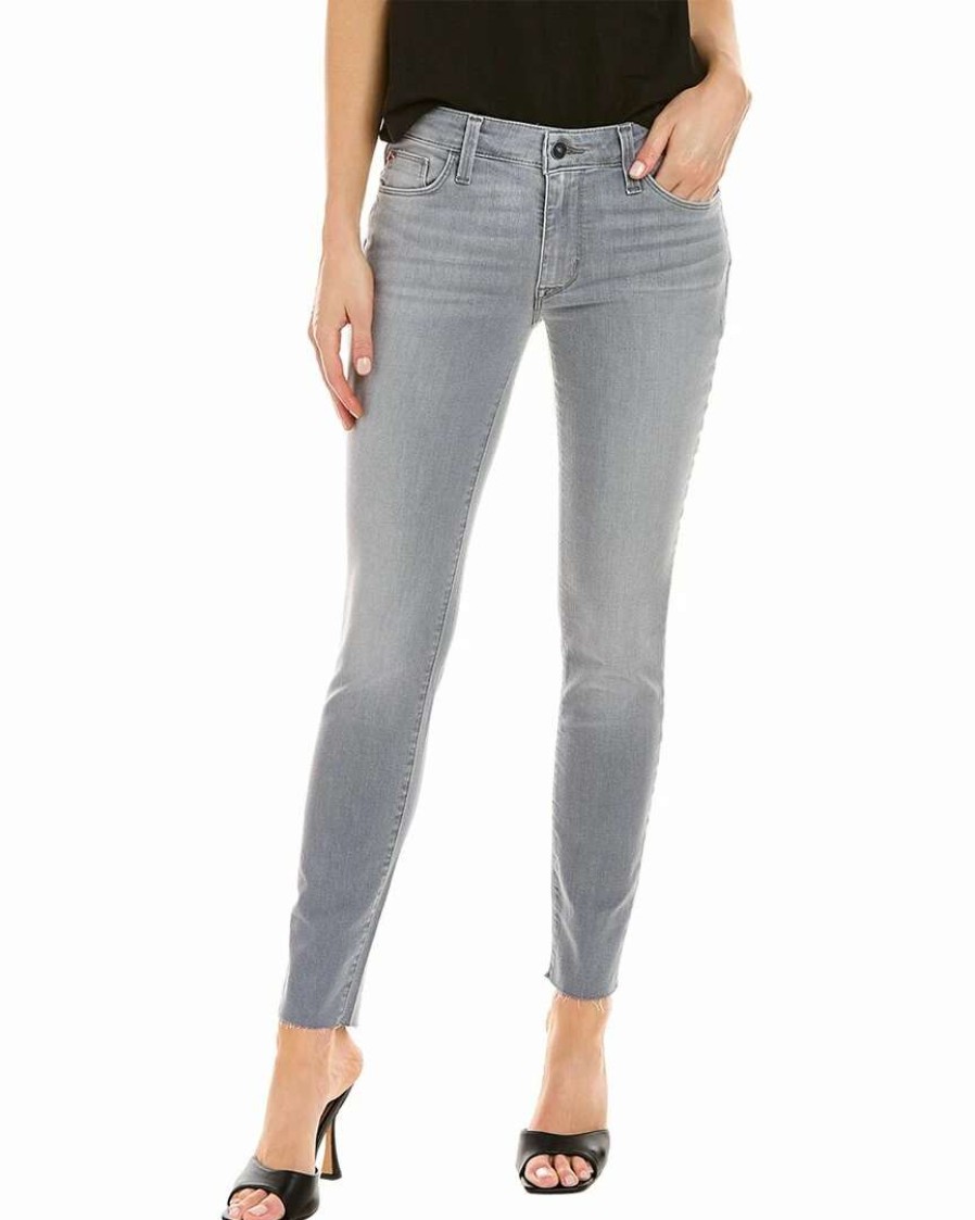 Jeans * | Hudson Jeans Krista Sourcery Low-Rise Skinny Ankle Jean Women