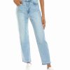 Jeans * | Hudson Jeans Kass Under The Sea High-Rise Straight Ankle Jean Women