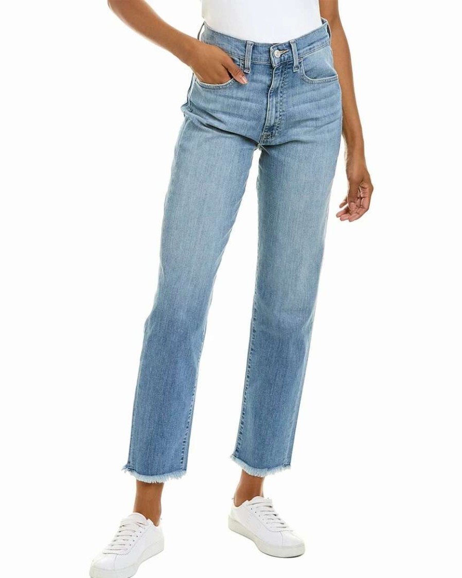 Jeans * | Hudson Jeans Kass Stella High-Rise Straight Ankle Jean Women