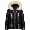 Outerwear * | Hudson Jeans High Gloss Puffer Jacket Kids Outerwear