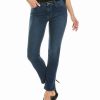 Jeans * | Hudson Jeans Natalie Dragonfly Mid-Rise Straight Crop Jean Women