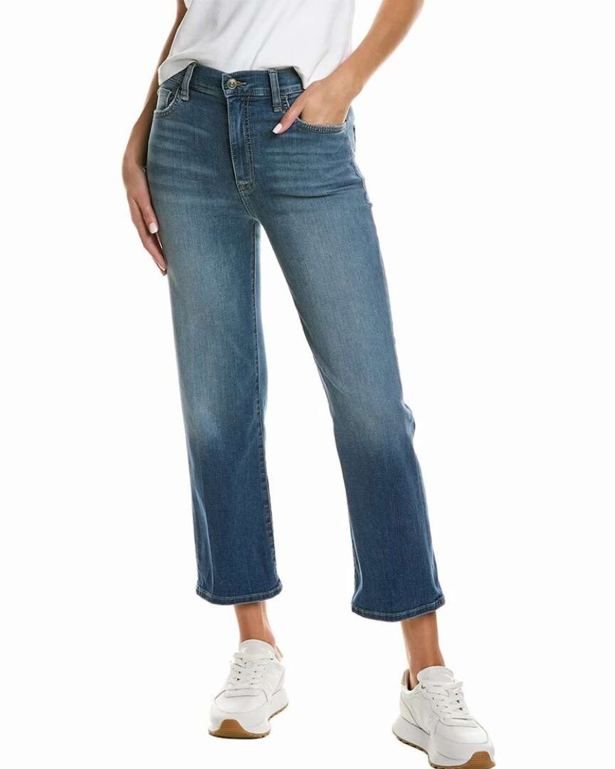 Jeans * | Hudson Jeans Noa Keeler High-Rise Straight Crop Jean Women