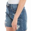 Shorts * | Hudson Jeans Kass Altitude High-Rise Biker Short Jean Women Shorts