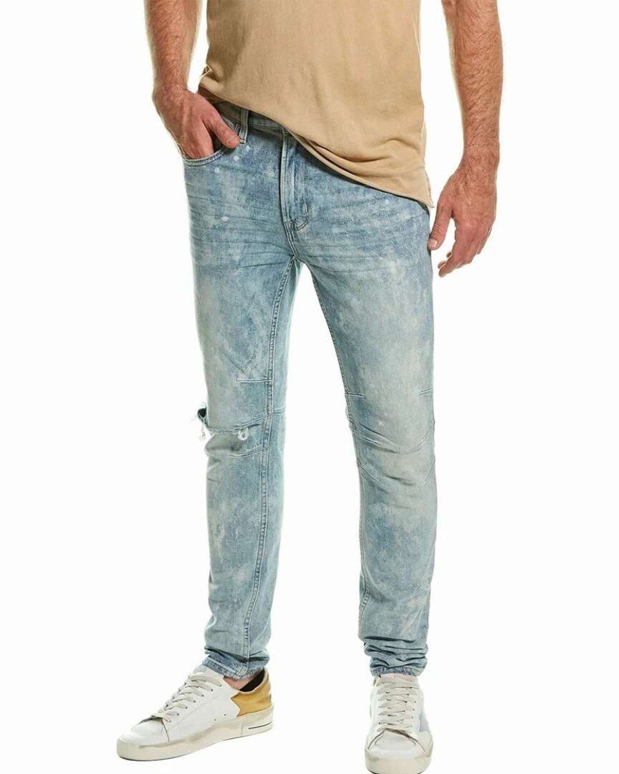 Jeans * | Hudson Jeans Zack Mineral Skinny Moto Jean Men