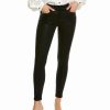 Jeans * | Hudson Jeans Natalie Black Super Skinny Ankle Jean Women