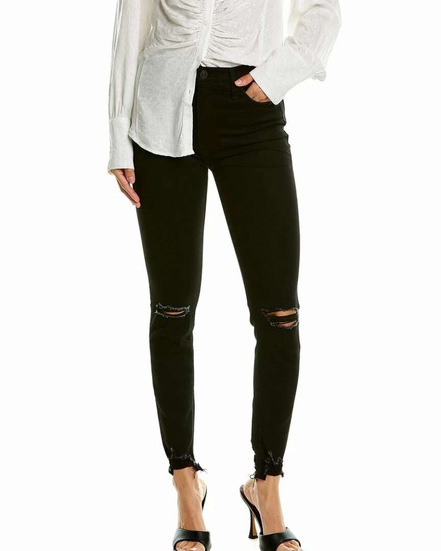 Jeans * | Hudson Jeans Barbara Evening Shadow High-Rise Super Skinny Ankle Jean Women