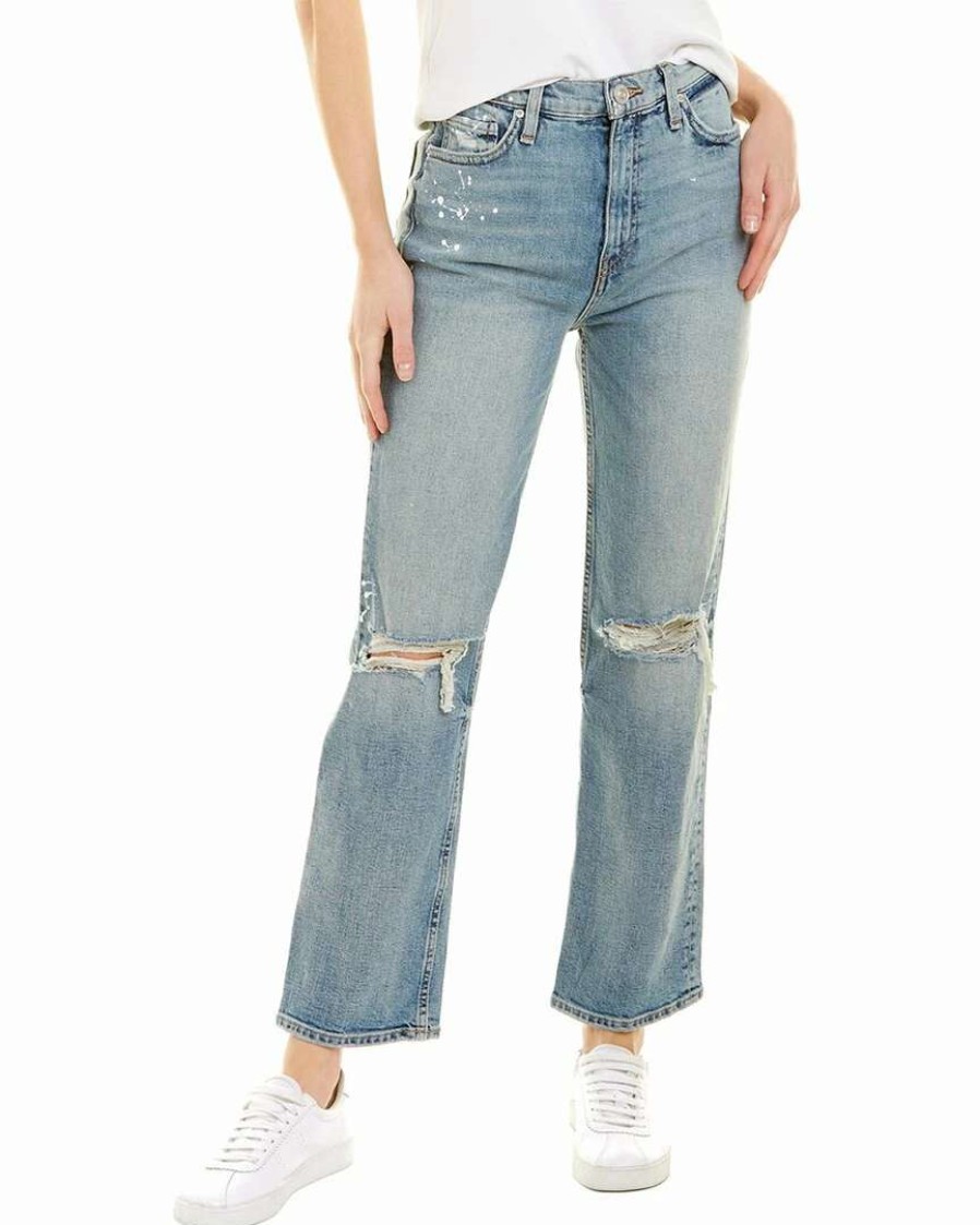 Jeans * | Hudson Jeans Remi Time To Time High-Rise Straight Ankle Jean Women