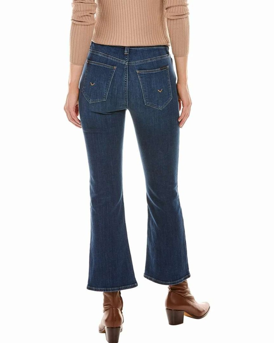 Jeans * | Hudson Jeans Blair Shadow High-Rise Bootcut Crop Jean Women