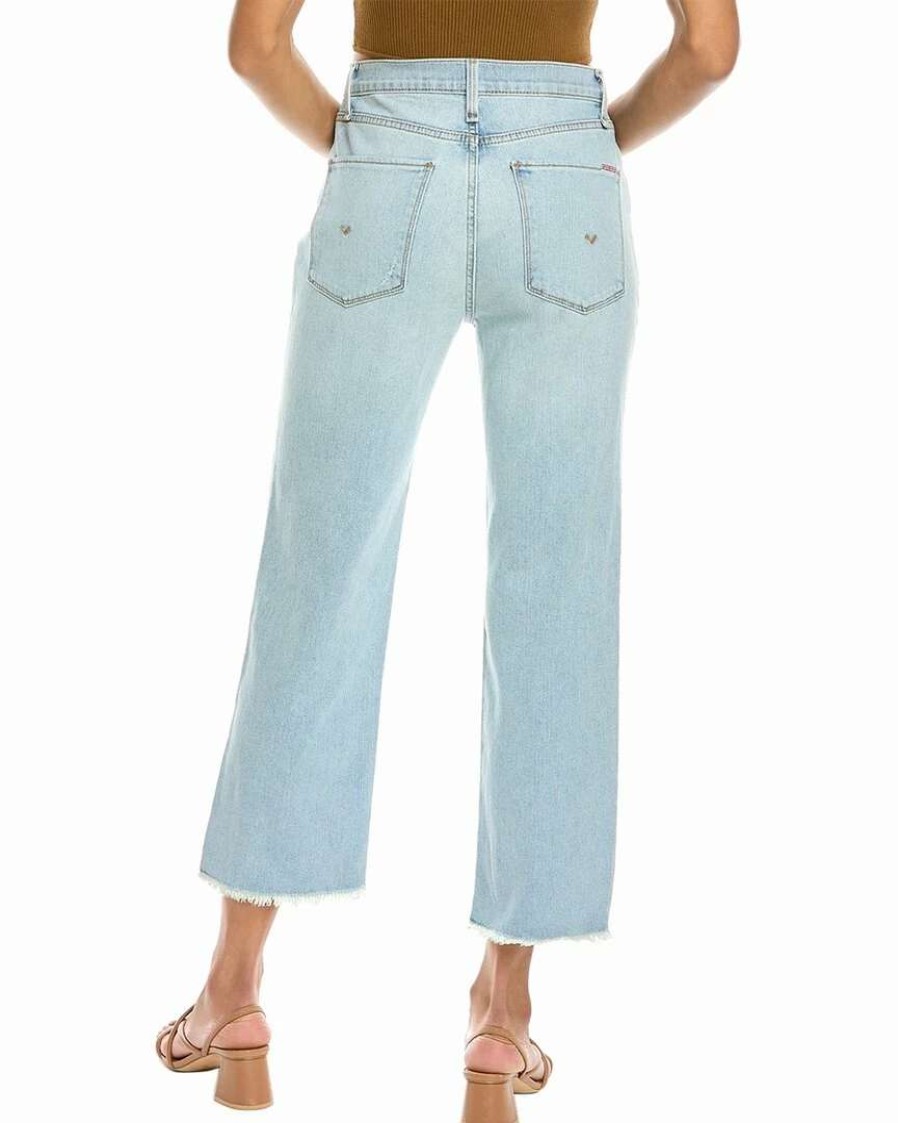 Jeans * | Hudson Jeans Noa Tropical Paradise Straight Crop Jean Women