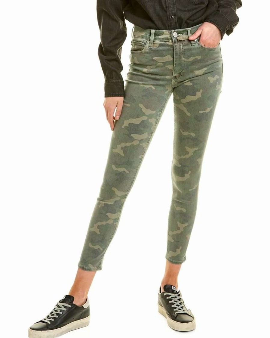 Jeans * | Hudson Jeans Barbara Camo High-Rise Super Skinny Ankle Jean Women