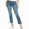 Jeans * | Hudson Jeans Barbara Balance High-Waist Cropped Straight Leg Jean Women