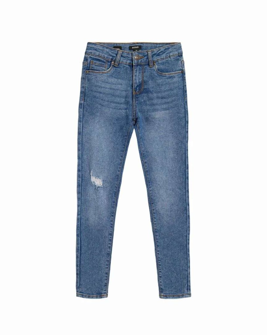 Pants & Leggings * | Hudson Jeans Signature Skinny Jean Kids Pants & Leggings