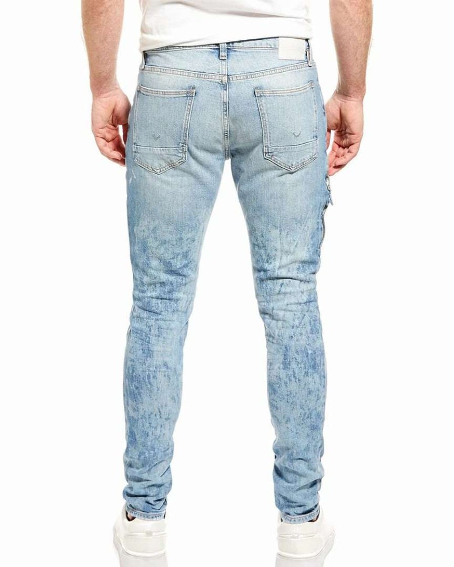 Jeans * | Hudson Jeans Zack Clouds Skinny Jean Men