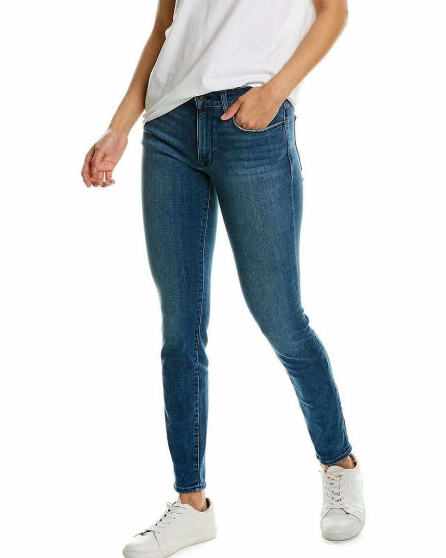 Jeans * | Hudson Jeans Krista Marina Low-Rise Skinny Ankle Jean Women