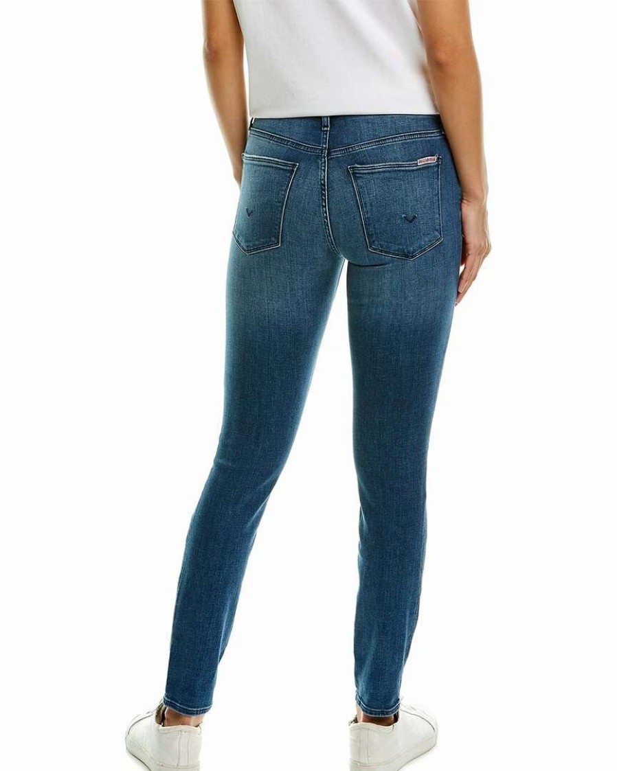 Jeans * | Hudson Jeans Krista Marina Low-Rise Skinny Ankle Jean Women