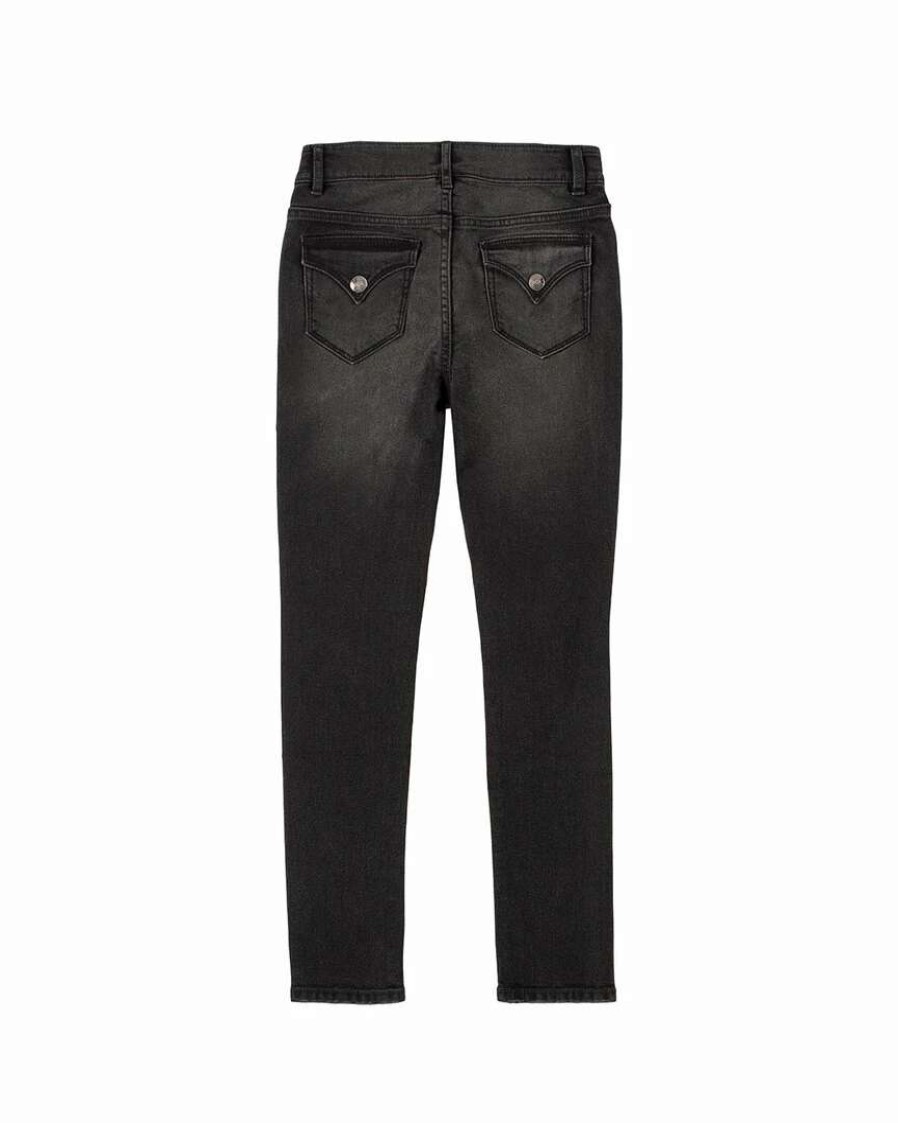 Pants & Leggings * | Hudson Jeans Signature Skinny Jean Kids Pants & Leggings