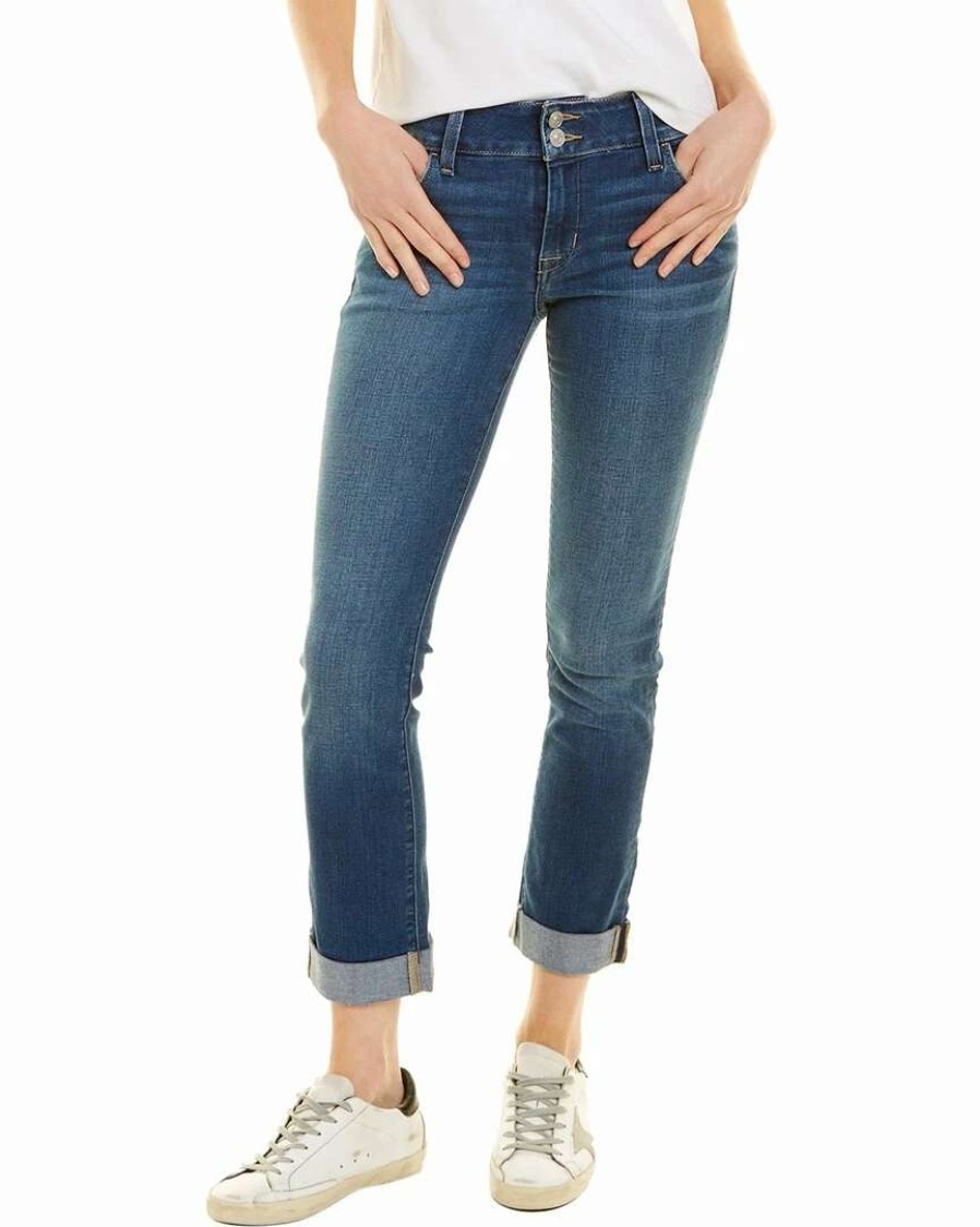 Jeans * | Hudson Jeans Collin Nerine Straight Crop Jean Women