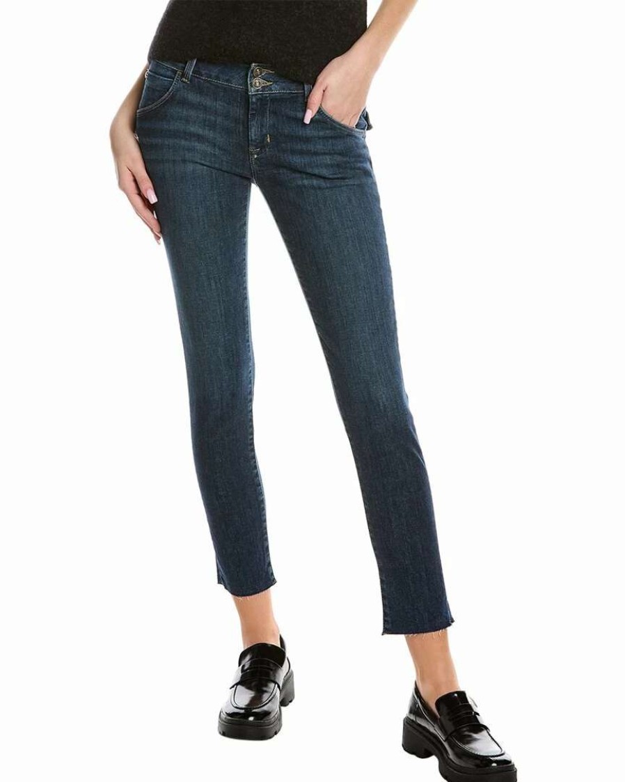 Jeans * | Hudson Jeans Collin Jasmine Mid-Rise Skinny Ankle Jean Women