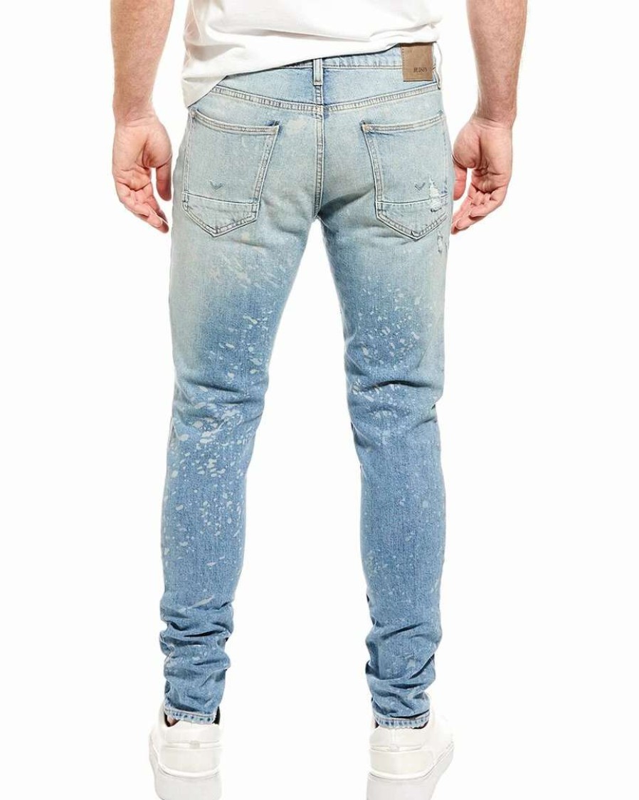 Jeans * | Hudson Jeans Zack Indigo Spray Skinny Jean Men