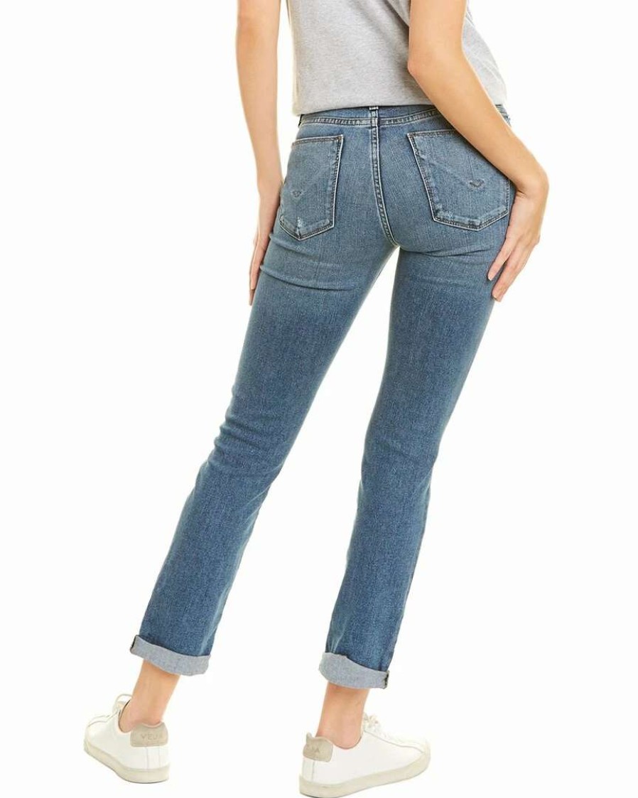 Jeans * | Hudson Jeans Krista Petra Cropped Straight Leg Jean Women