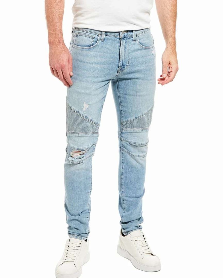 Jeans * | Hudson Jeans Ethan Hades Biker Skinny Jean Men