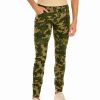 Jeans * | Hudson Jeans Ethan Deep Soul Camo Biker Skinny Jean Men