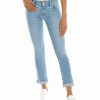 Jeans * | Hudson Jeans Collin Rococo Straight Crop Jean Women