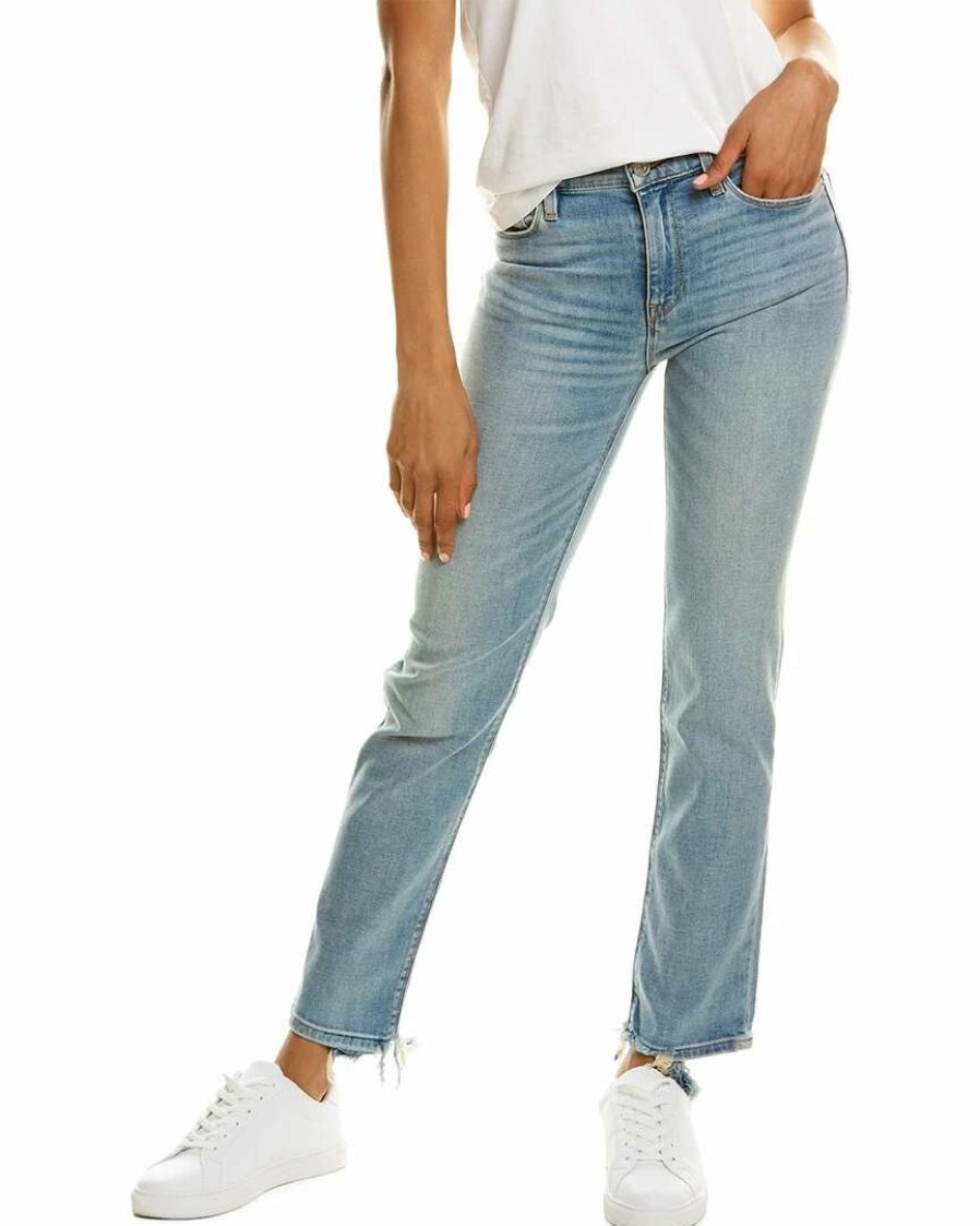 Jeans * | Hudson Jeans Nico Soul Sister Mid-Rise Straight Ankle Jean Women