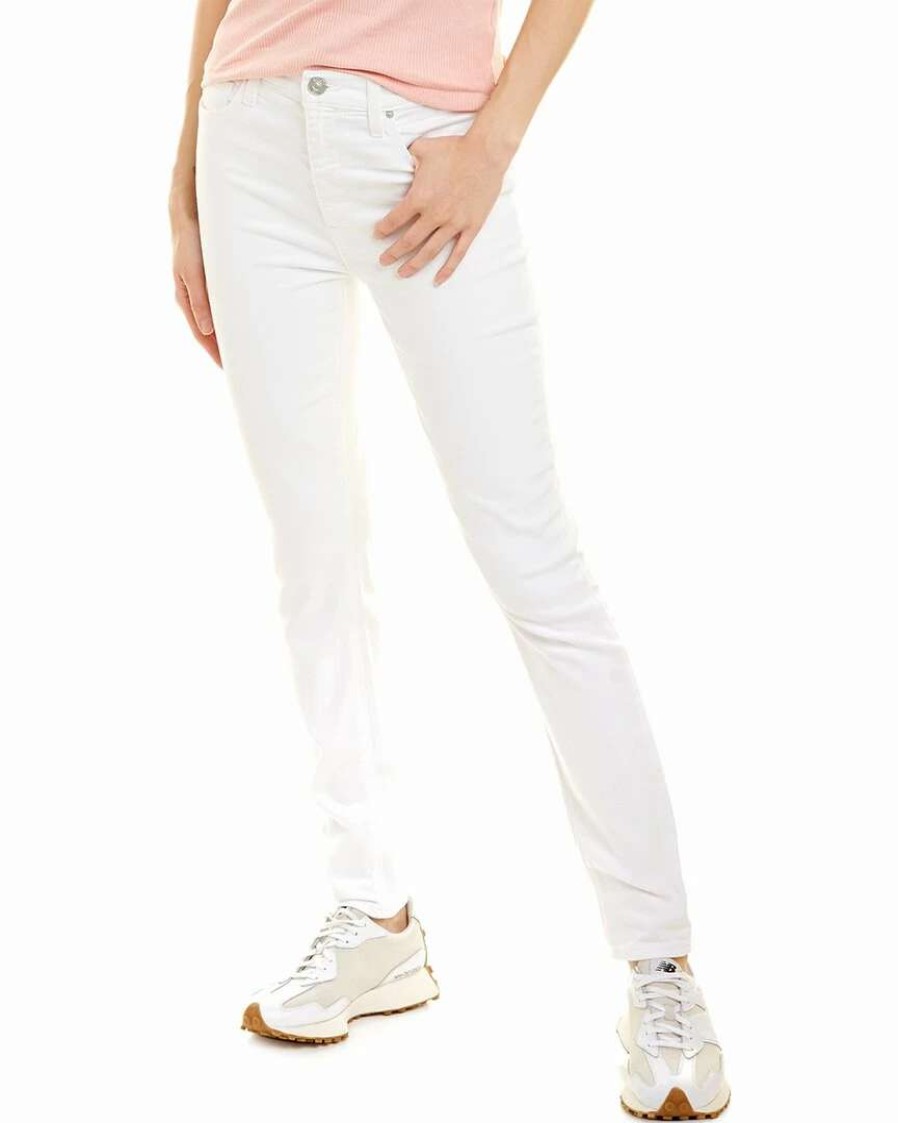 Jeans * | Hudson Jeans Barbara White High-Waist Super Skinny Jean Women