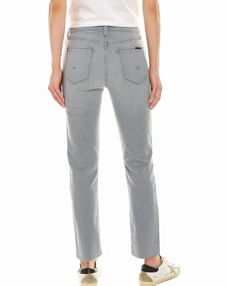 Jeans * | Hudson Jeans Blair Lone Wolf High-Rise Straight Crop Jean Women