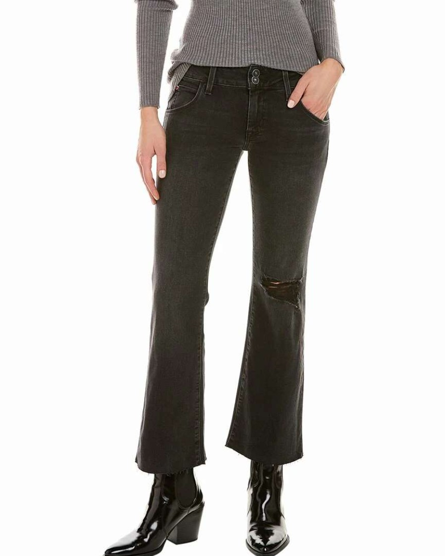 Jeans * | Hudson Jeans Mid-Rise Bootcut Cropped Jeans Women