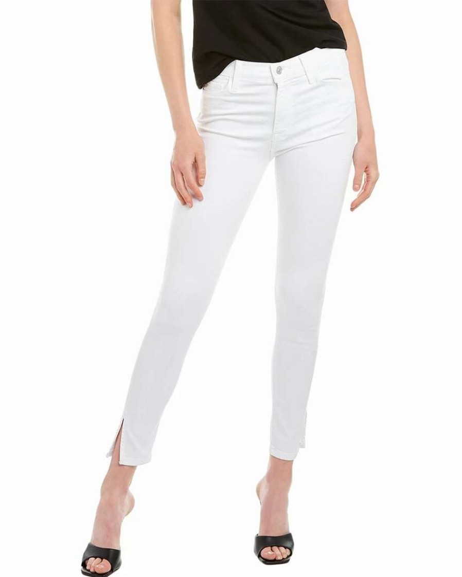 Jeans * | Hudson Jeans Blair White High-Rise Skinny Ankle Jean Women