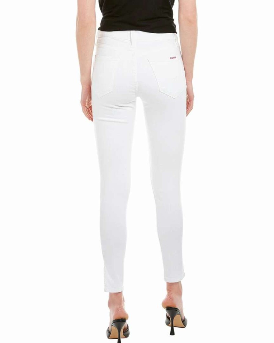 Jeans * | Hudson Jeans Blair White High-Rise Skinny Ankle Jean Women