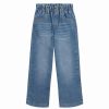 Pants & Leggings * | Hudson Jeans Wide Leg Pull-On Jean Kids Pants & Leggings