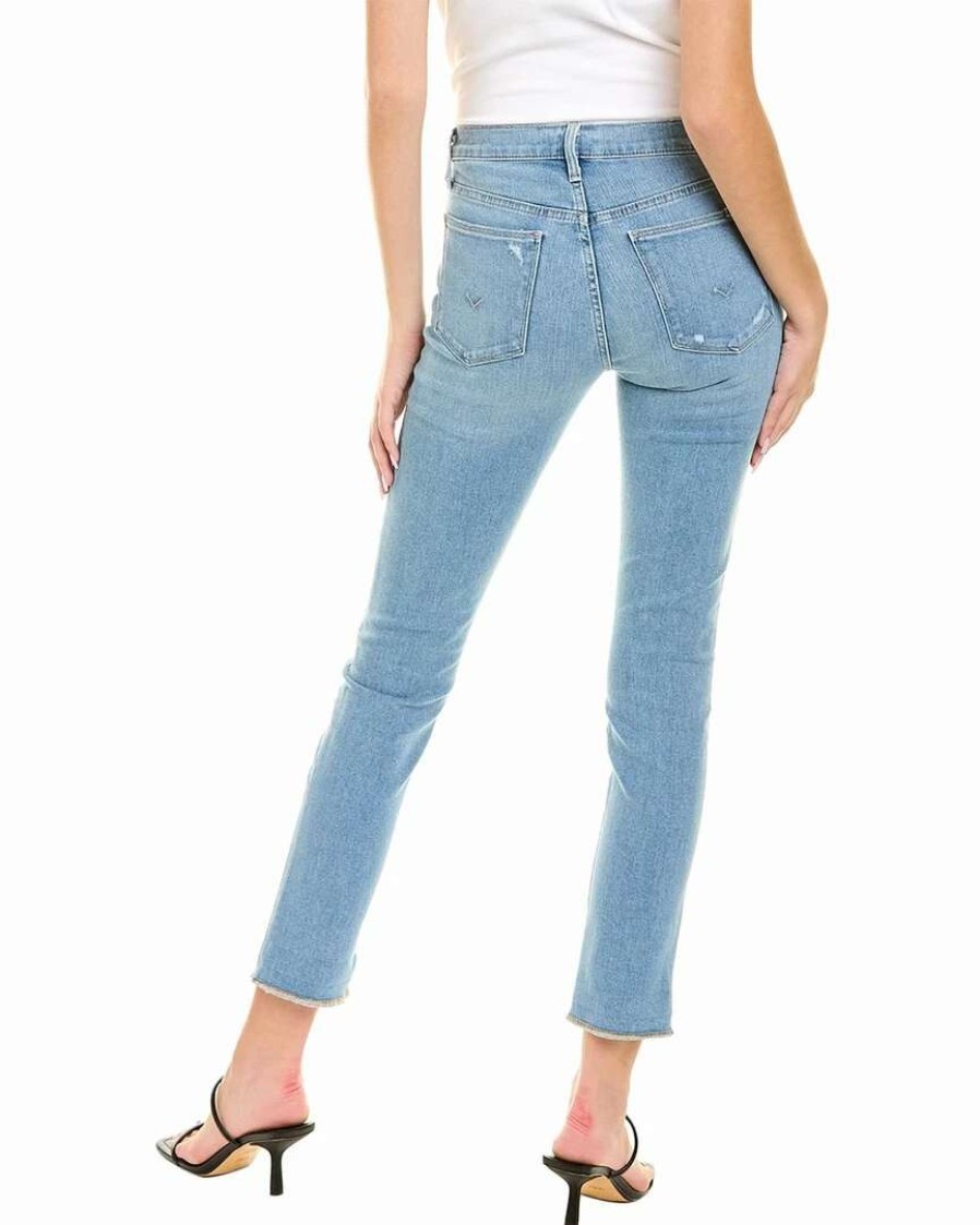 Jeans * | Hudson Jeans Natalie Suzette Mid-Rise Slim Boyfriend Crop Jean Women