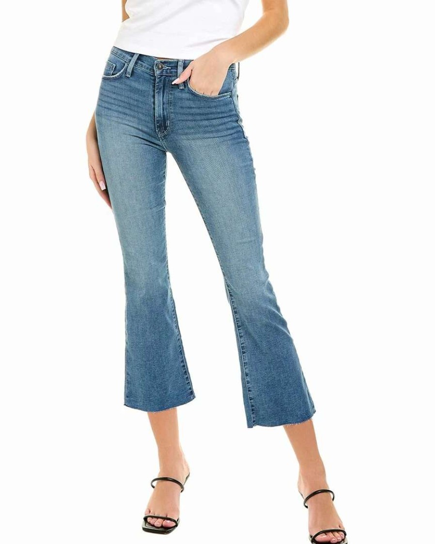 Jeans * | Hudson Jeans Blair Aster High-Rise Bootcut Crop Jean Women