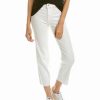 Jeans * | Hudson Jeans Noa White High-Rise Straight Ankle Jean Women