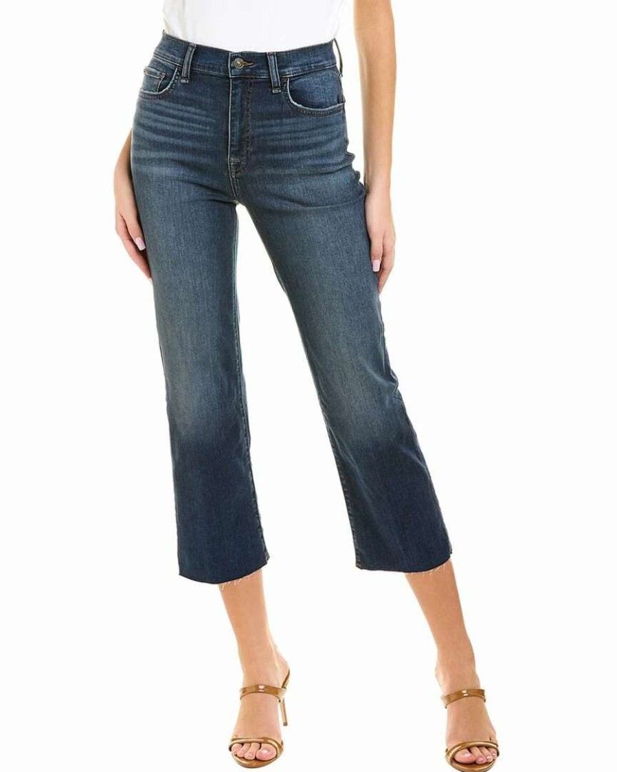 Jeans * | Hudson Jeans Noa Soma High-Rise Straight Crop Jean Women