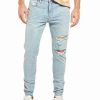 Jeans * | Hudson Jeans Zack Light Plaster Skinny Jean Men