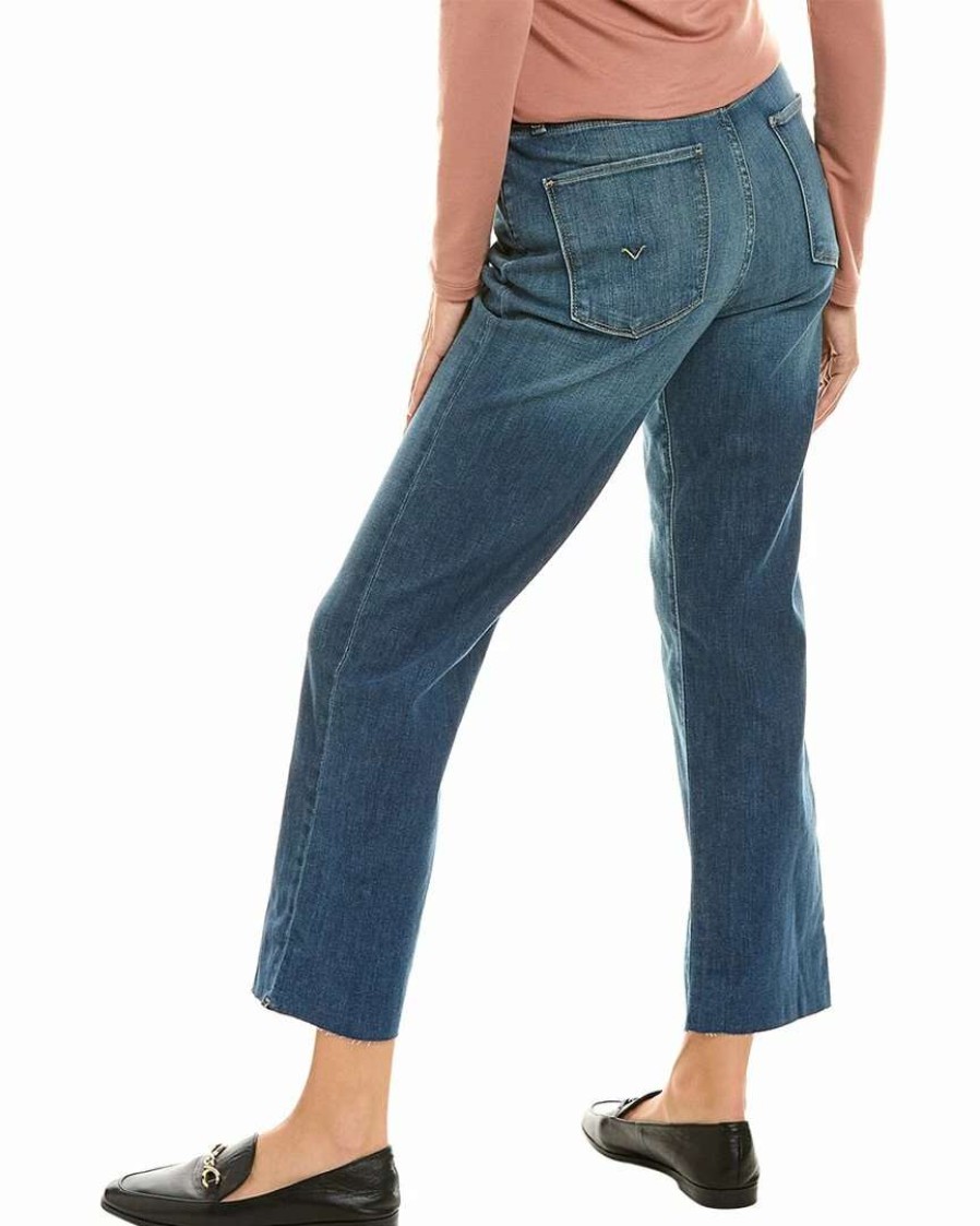 Jeans * | Hudson Jeans Noa Wonderland Mid-Rise Straight Crop Jean Women