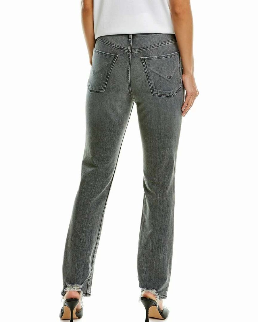 Jeans * | Hudson Jeans Holly Foggy Night High-Rise Straight Jean Women