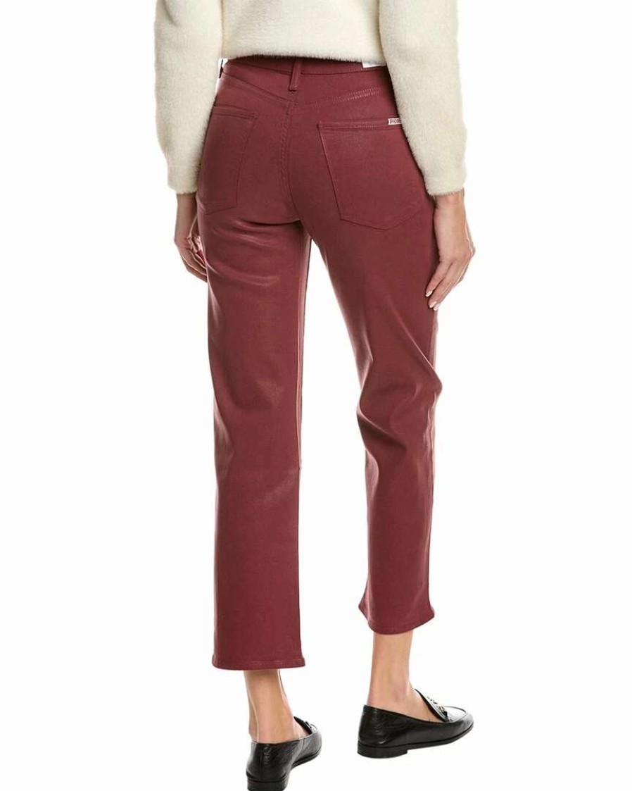 Jeans * | Hudson Jeans Noa Rosewood Straight Crop Jean Women