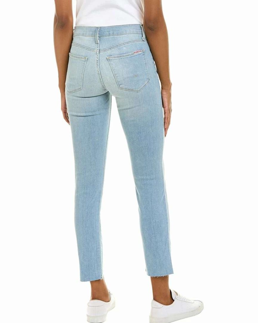 Jeans * | Hudson Jeans Natalie Heather Mid-Rise Straight Ankle Jean Women