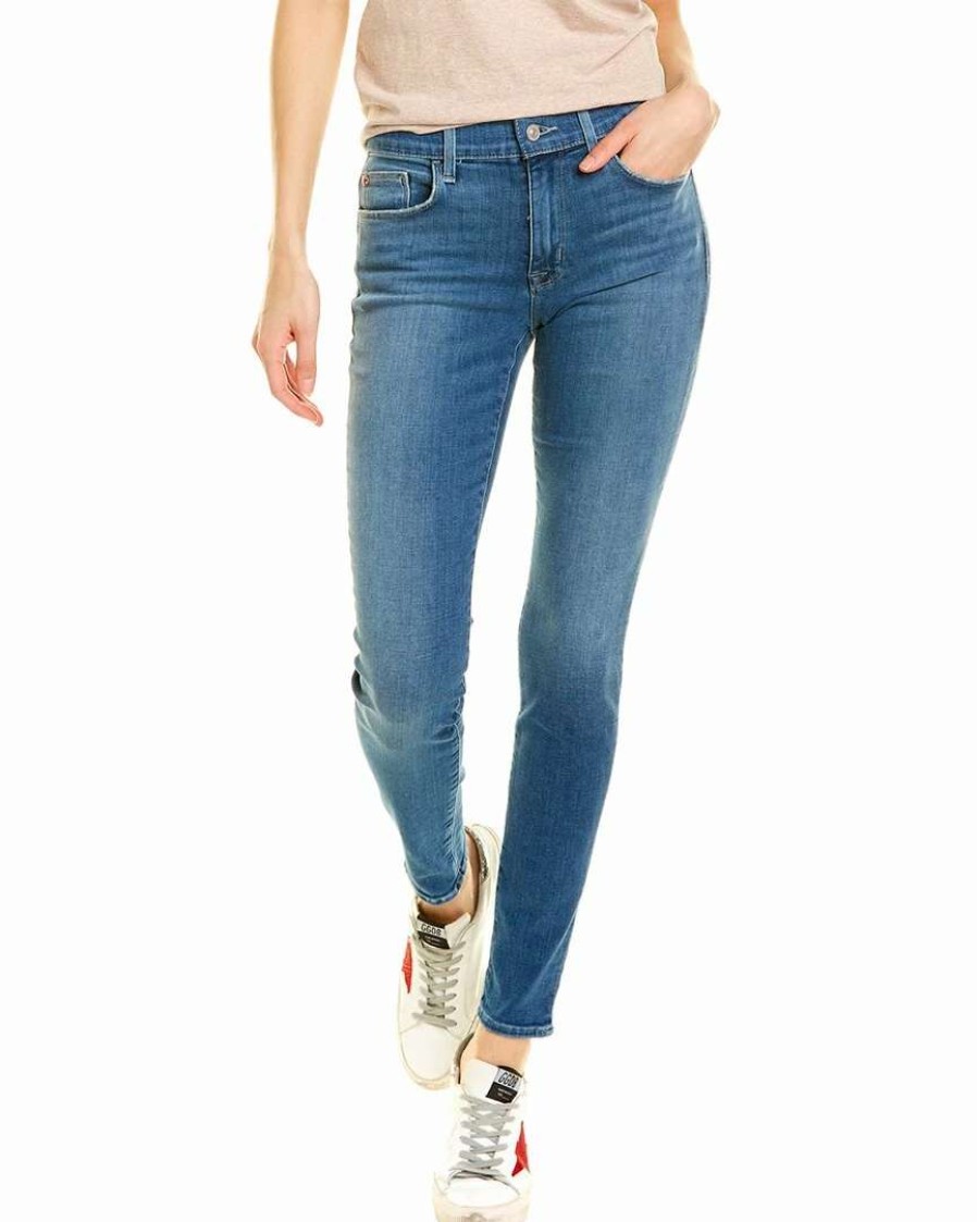 Jeans * | Hudson Jeans Natalie Bambi Mid-Rise Super Skinny Jean Women