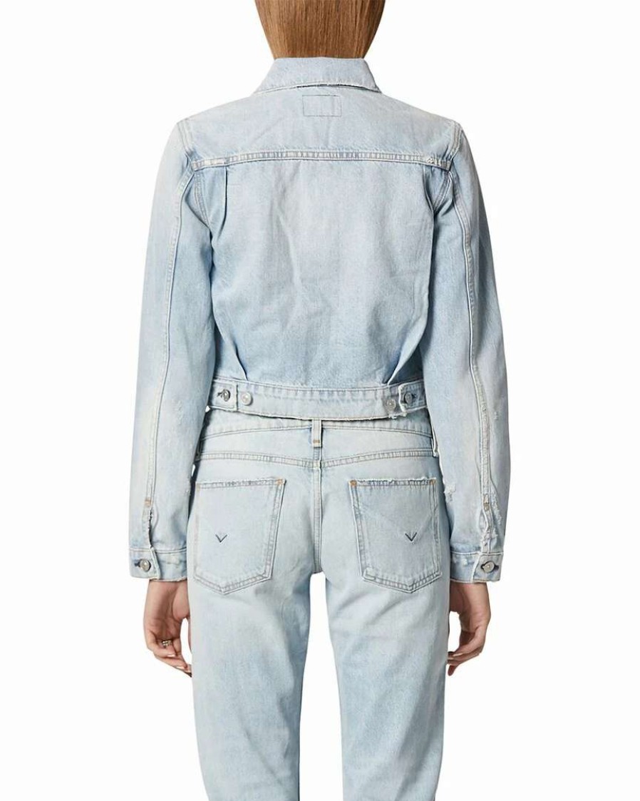 Outerwear * | Hudson Jeans Lola Shrunken Trucker Jacket Women Outerwear