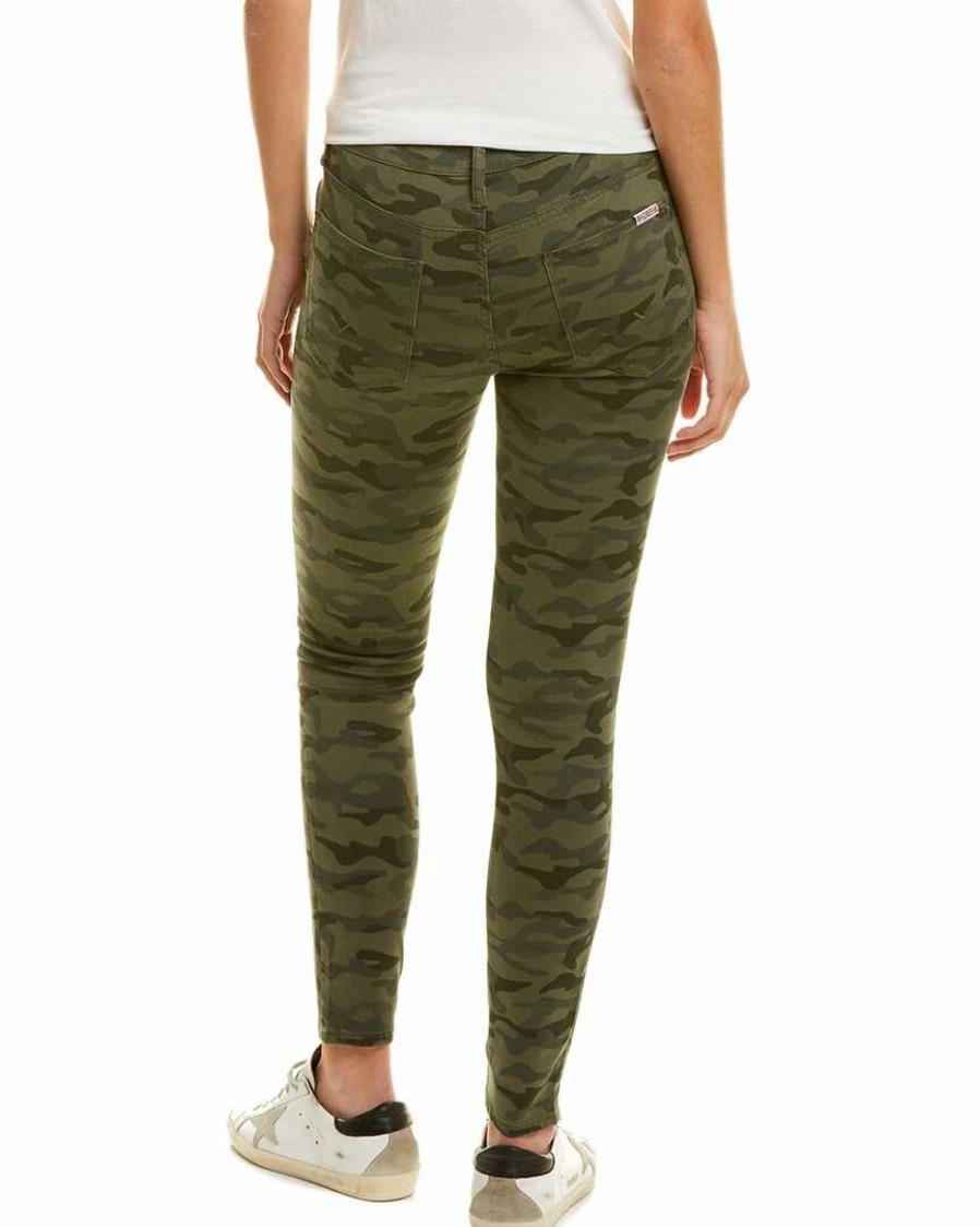 Jeans * | Hudson Jeans Blair Olive Camo High-Rise Super Skinny Jean Women