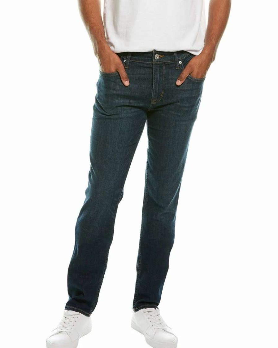 Jeans * | Hudson Jeans Blake Hatch Slim Straight Leg Jean Men