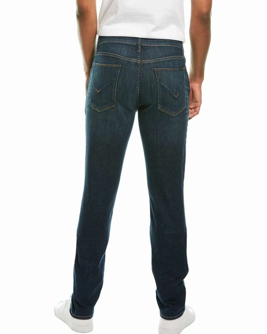 Jeans * | Hudson Jeans Blake Hatch Slim Straight Leg Jean Men